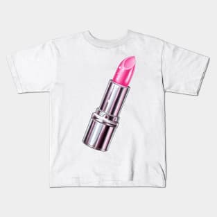 Pink Lipstick Kids T-Shirt